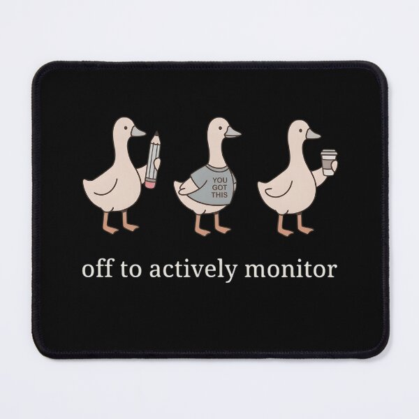 Item preview, Cute Ducks Off To Actively Monitor - Office Humor and Corporate Life designed and sold by haitrieuic96.