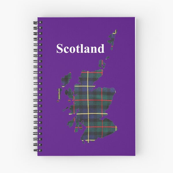Item preview, Map of Scotland in MacLeod Hunting designed and sold by Murph's Images.