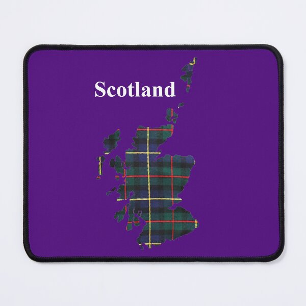 Item preview, Map of Scotland in MacLeod Hunting designed and sold by Murph's Images.