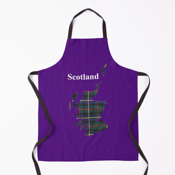 Item preview, Map of Scotland in MacLeod Hunting designed and sold by Murph's Images.