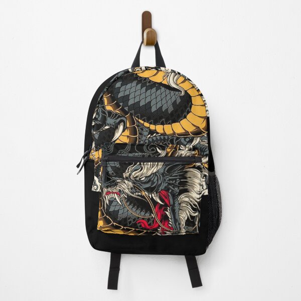 Item preview, Japanese Style Golden Dragon Illustration designed and sold by The Dragon’s Ink.