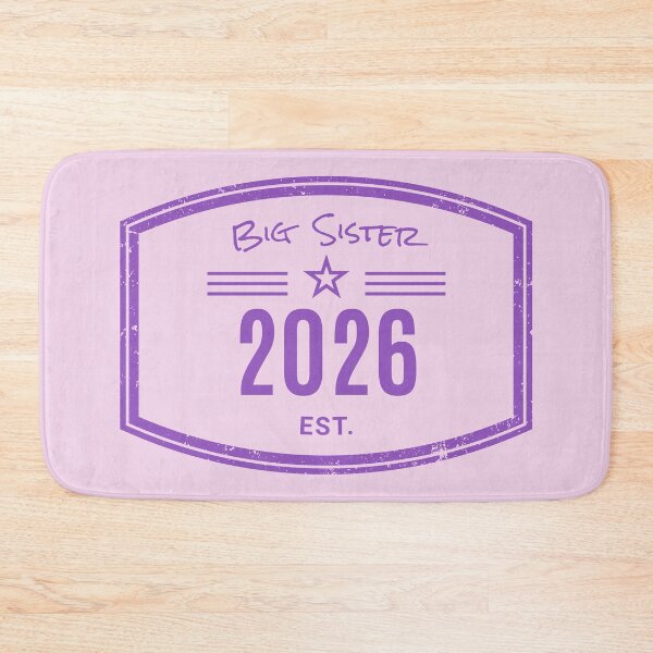 Item preview, Big Sister Est. 2026 Vintage Emblem designed and sold by Teacuppupdesign.