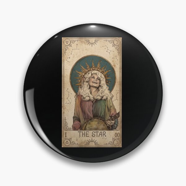 Item preview, Dolly Parton The Star Tarot Card Vintage designed and sold by JaquelinDach.