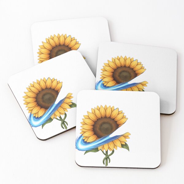 Item preview, Sunflower Blue Comet Trail designed and sold by pumsquare.