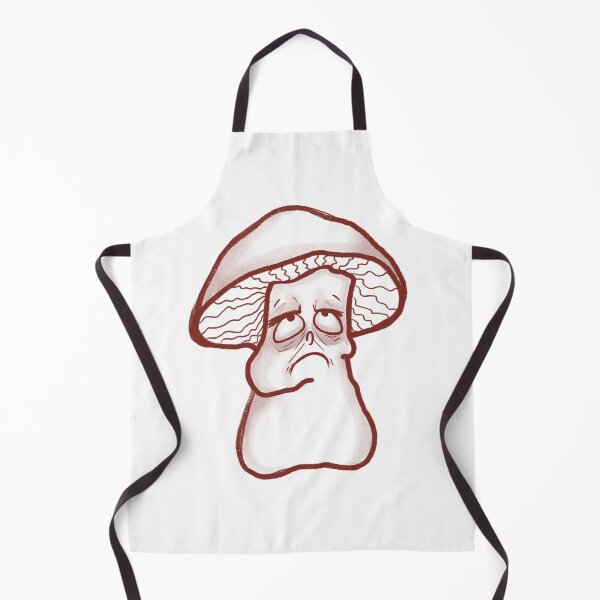 Item preview, Tired Mushroom Cute Grumpy Mood Character designed and sold by Pryhozha.