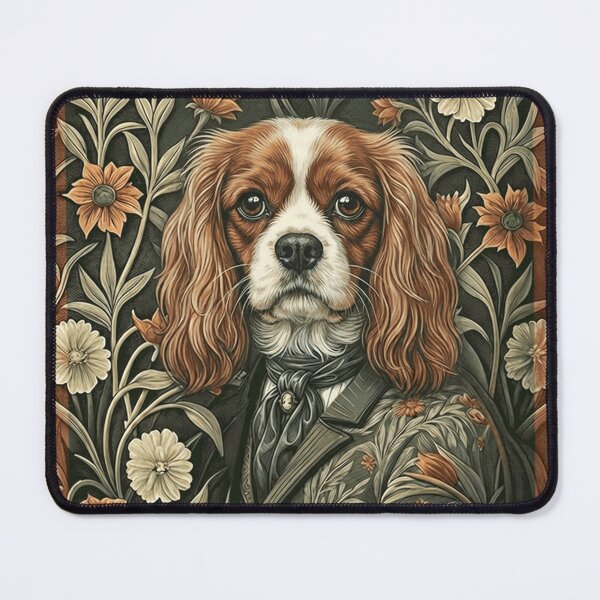 Item preview, Cavalier King Charles Spaniel Blenheim Gentleman designed and sold by AntiqueImages.