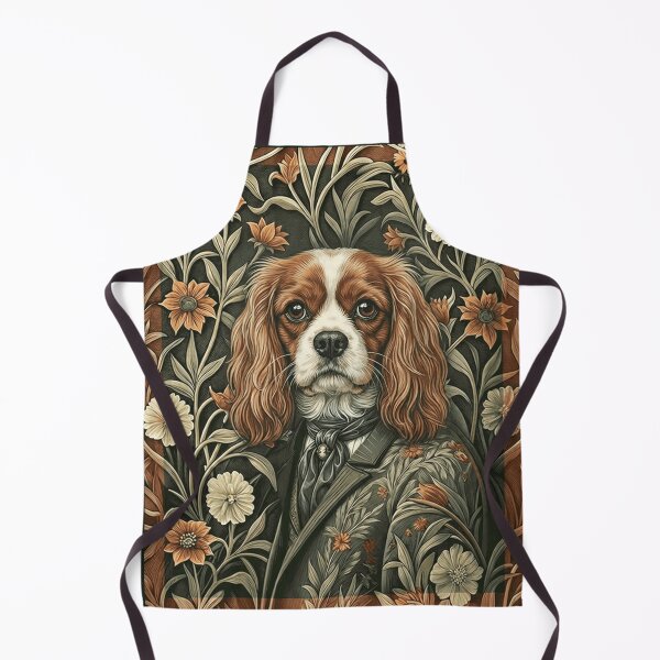 Item preview, Cavalier King Charles Spaniel Blenheim Gentleman designed and sold by AntiqueImages.
