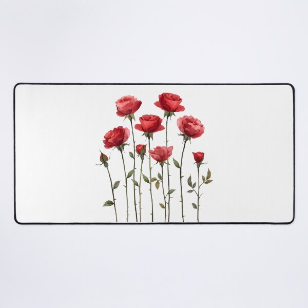 Item preview, Watercolor red roses designed and sold by uunaa.