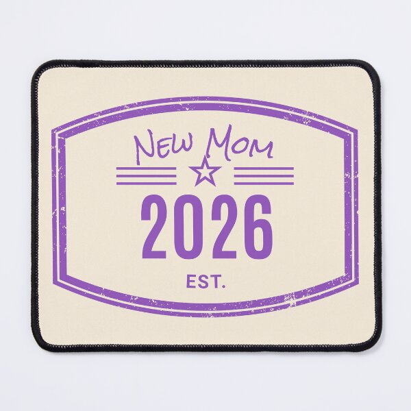 Item preview, Arrivals range - New Mom Est. 2026 Vintage Emblem designed and sold by Teacuppupdesign.