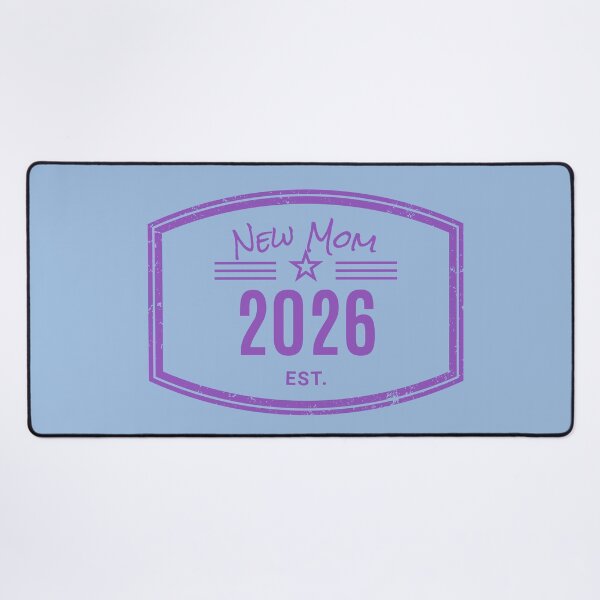 Item preview, Arrivals range - New Mom Est. 2026 Vintage Emblem designed and sold by Teacuppupdesign.