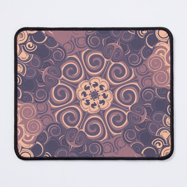 Item preview, pastel colour mandala art designed and sold by Feral Lines Studio .