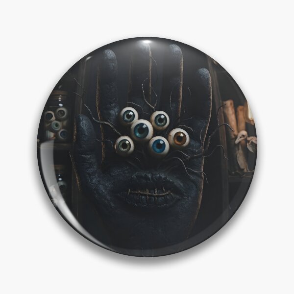 Item preview, The Eye Oracle: Sewn Goth Hand Art designed and sold by NUTMA Design.