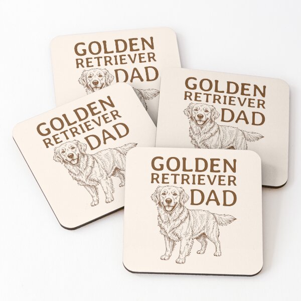 Item preview, Golden Retriever Dad Dog Lover Father designed and sold by KLArtzStore.