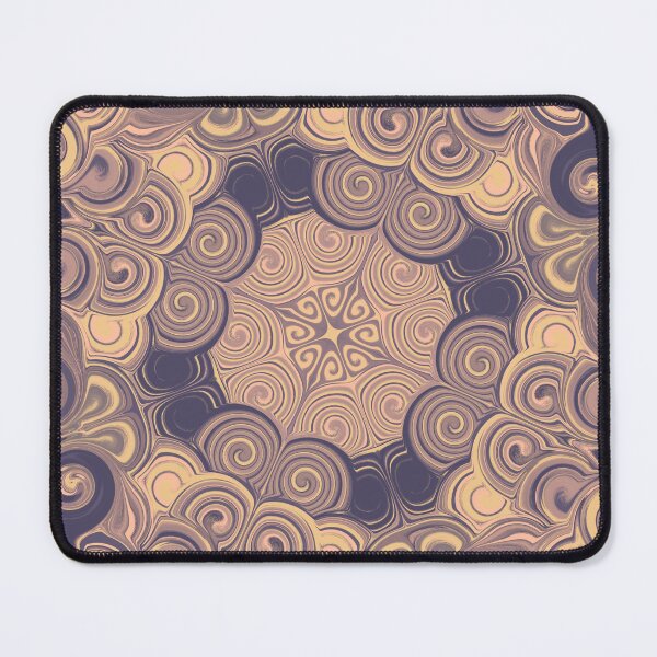 Item preview, mandala art with pastel colors designed and sold by Feral Lines Studio .