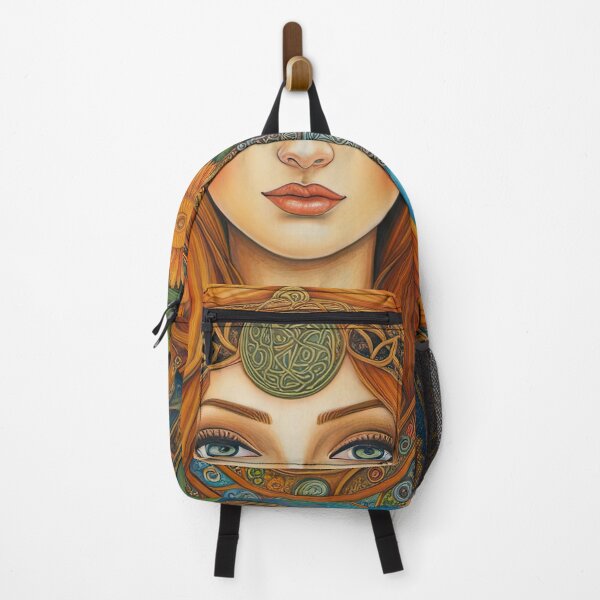 Item preview, Portrait of Celtic priestess, Spirit of Summer designed and sold by Colin Bentham.