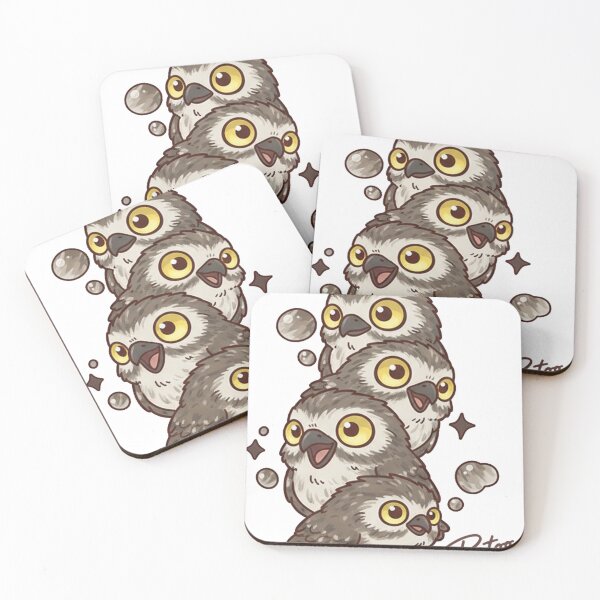 Item preview, Whimsical Potoo Bird Tower Glow designed and sold by NzrProcreate.