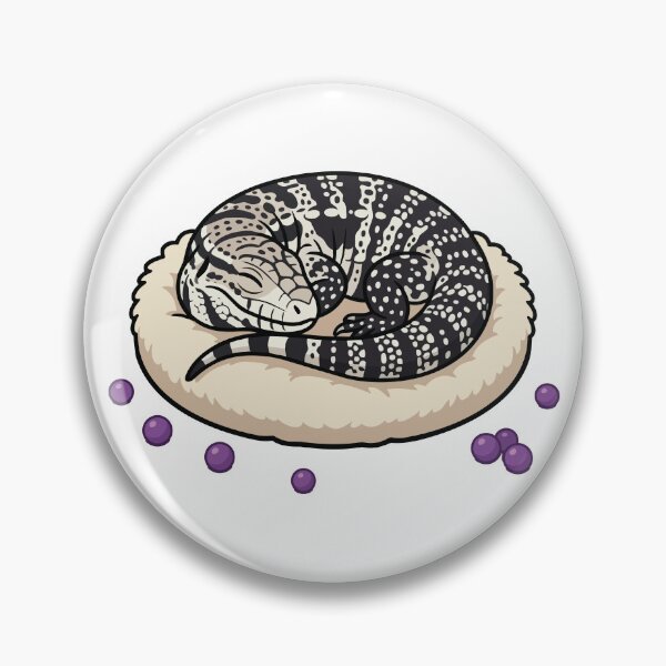 Item preview, Scaly Puppy Argentine Black And White Tegu Dog Bed designed and sold by Petzzz.