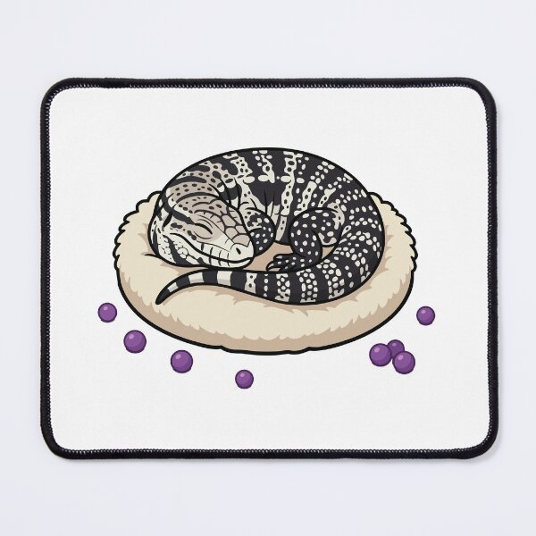 Item preview, Scaly Puppy Argentine Black And White Tegu Dog Bed designed and sold by Petzzz.