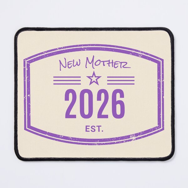 Item preview, Arrivals range - New Mother Est. 2026 Vintage Emblem designed and sold by Teacuppupdesign.