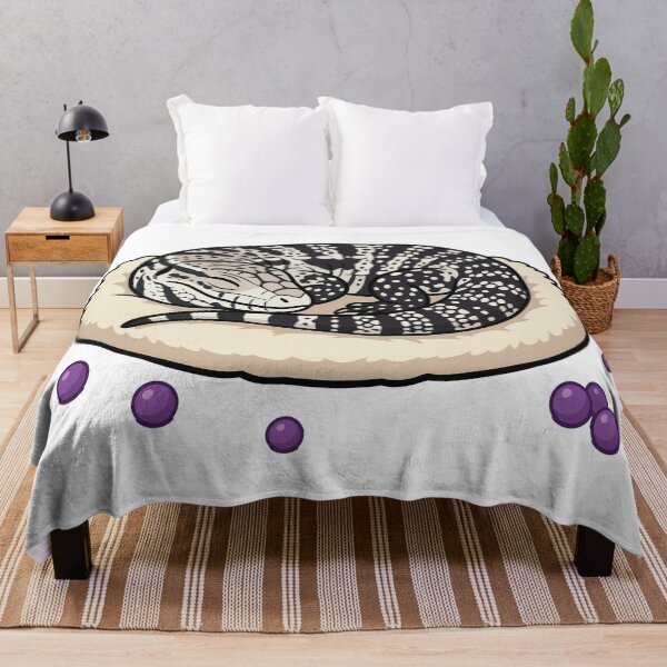 Item preview, Scaly Puppy Argentine Black And White Tegu Dog Bed designed and sold by Petzzz.