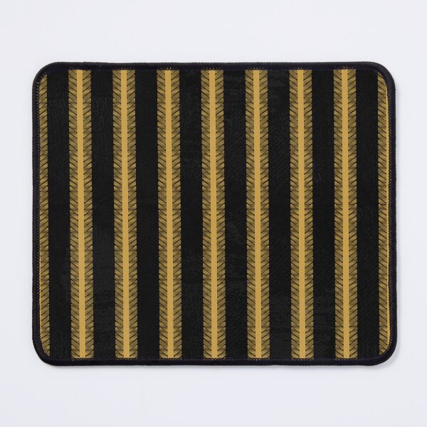 Item preview, Black gold stripes luxury pattern designed and sold by WildHugeDot.
