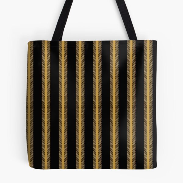 Item preview, Black gold stripes luxury pattern designed and sold by WildHugeDot.