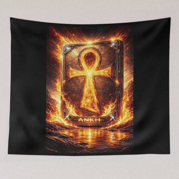 Item preview, Ankh (Fire Edition) designed and sold by NubesDesignCH.