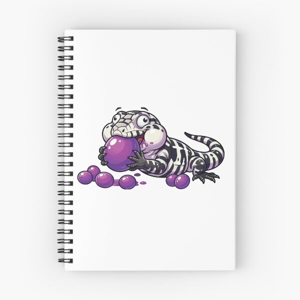 Item preview, Grape Destroyer Funny Argentine Tegu Reptile designed and sold by Petzzz.