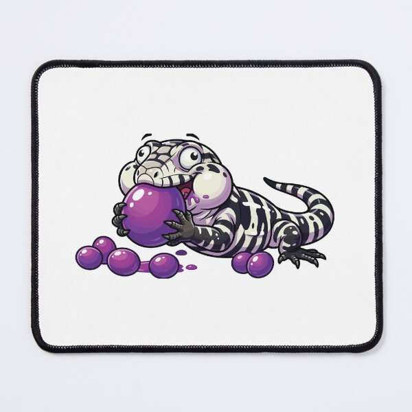 Item preview, Grape Destroyer Funny Argentine Tegu Reptile designed and sold by Petzzz.