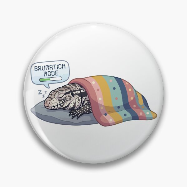 Item preview, Brumation Mode Sleepy Argentine Tegu Winter Nap designed and sold by Petzzz.