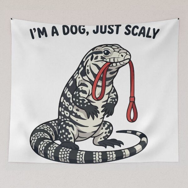 Item preview, I Am A Dog Just Scaly Argentine Tegu Humor designed and sold by Petzzz.