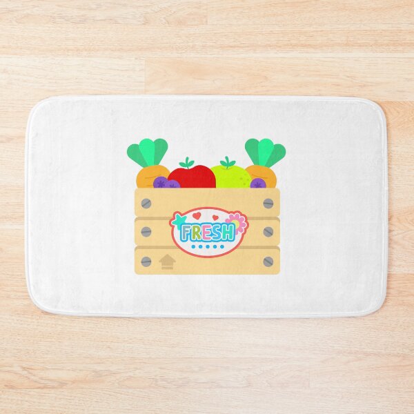 Item preview, Wooden Crate with Fresh Fruits and Vegetables for Picnic Spring Summer Easter designed and sold by nuchz.