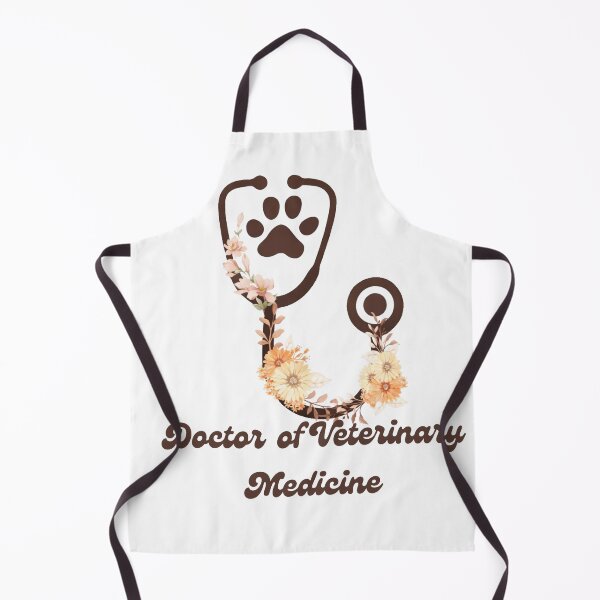 Item preview, Retro Boho Floral Stethoscope - Doctor of Veterinary Medicine Aesthetic designed and sold by batoot1.