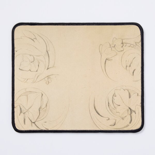 Item preview, Architectural Motifs Four Rinceaux by Georges Seurat: Ornamental Sketch Poster designed and sold by artofuniverse.