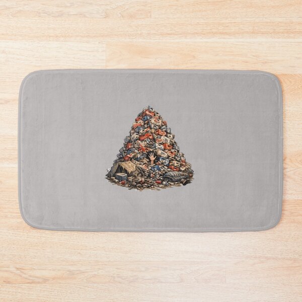 Item preview, Beer Case Mountain — Wrecked Campsite Dark Humor designed and sold by Rare Plus Apparel!.
