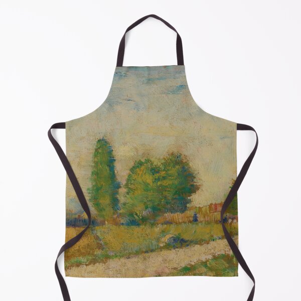 Item preview, Au Bord Du Village by Georges Seurat: Neo Impressionist Landscape Poster designed and sold by artofuniverse.