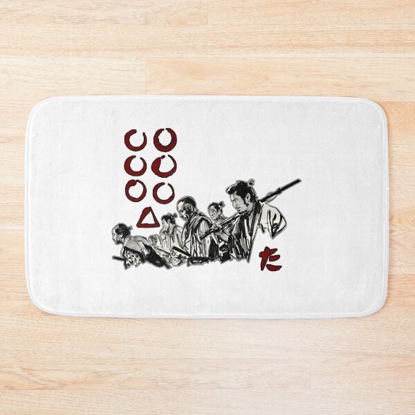 Item preview, Kurosawa 7 Seven Samurai Japanese Classic Film Japan Famous Cinema Movie designed and sold by Space Ghettos.