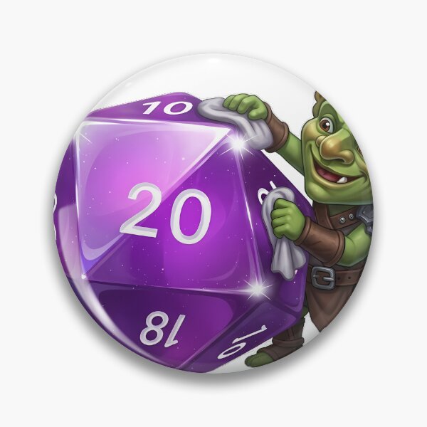Item preview, Goblin Polishing D20 Dice designed and sold by pumsquare.