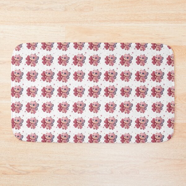 Item preview, Cute Pink Fairy Cat Pattern - Kawaii Butterfly Kitten Design designed and sold by CloudyCatArt.