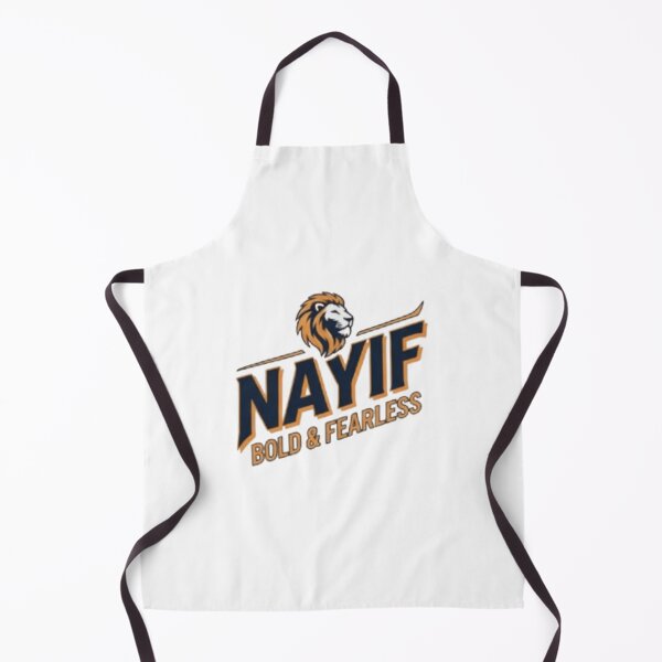 Item preview, The art of the name Nayef - a bold and courageous lion design designed and sold by ARYAM..