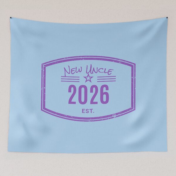 Item preview, Arrivals range - New Uncle Est. 2026 Vintage Emblem designed and sold by Teacuppupdesign.