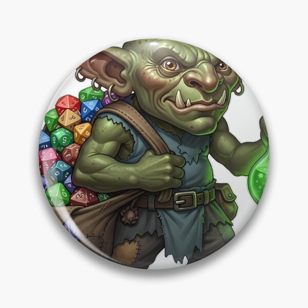 Item preview, Goblin Potion Dice Satchel designed and sold by pumsquare.
