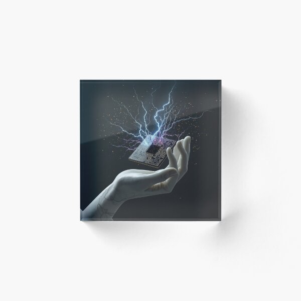 Item preview, Algorithmic God - AI Creation designed and sold by THEARTCURATİON .