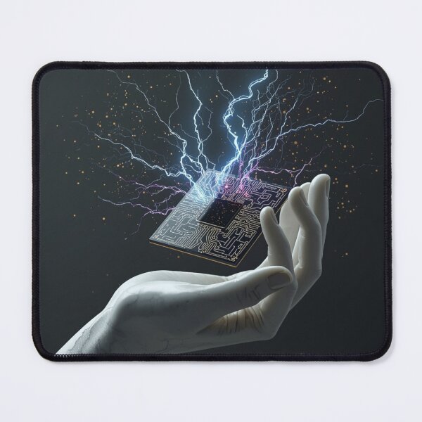 Item preview, Algorithmic God - AI Creation designed and sold by THEARTCURATİON .