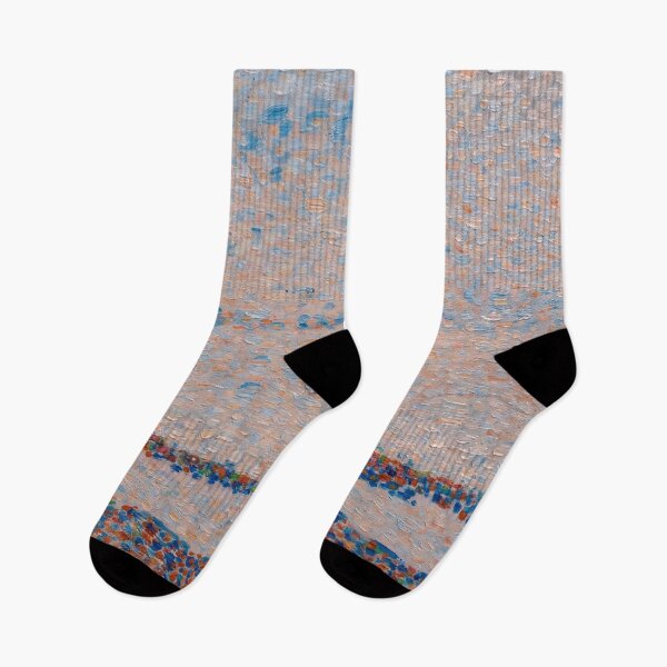 Item preview, Beach at Gravelines by Georges Seurat: Luminous Pointillist Coastal Poster designed and sold by artofuniverse.