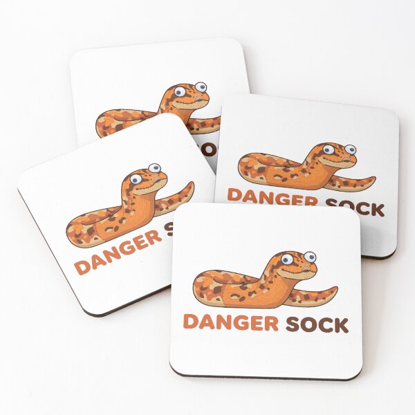 Item preview, Danger Sock Funny Kenyan Sand Boa designed and sold by Petzzz.