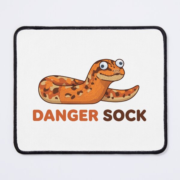 Item preview, Danger Sock Funny Kenyan Sand Boa designed and sold by Petzzz.