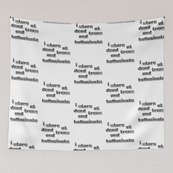 Item preview, I Stare At Dead Trees And Hallucinate Funny Reader Design designed and sold by Snedsdigital.