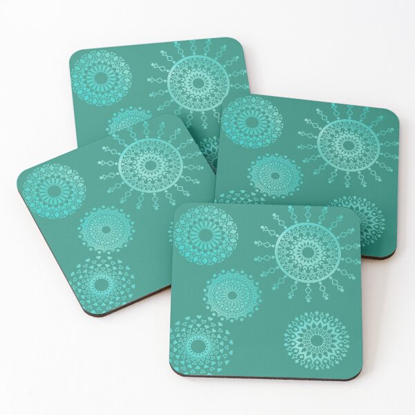 Item preview, Seafoam Gradient Mandalas  designed and sold by JaygiesDesign.