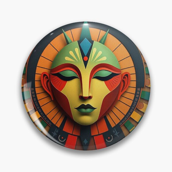 Item preview, The Face in Abstract designed and sold by TheDarkVault.
